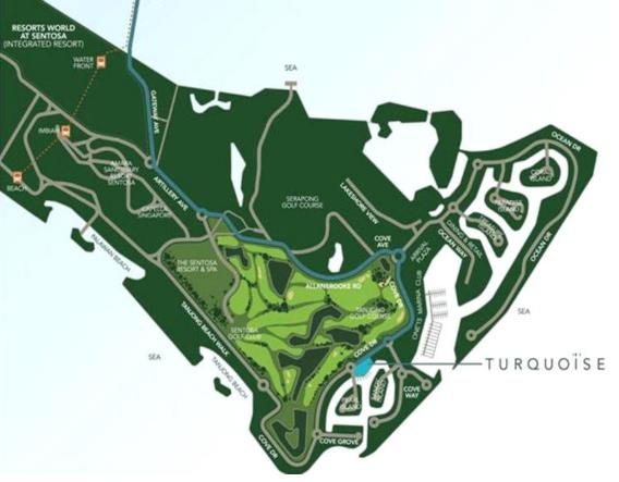 Turquoise location map